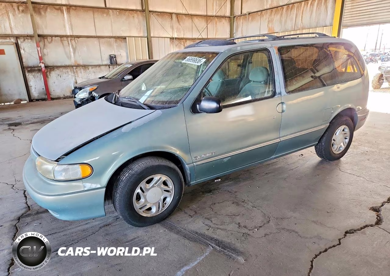 1997 Nissan Quest Xe VIN:4N2DN1113VD834826 - 1