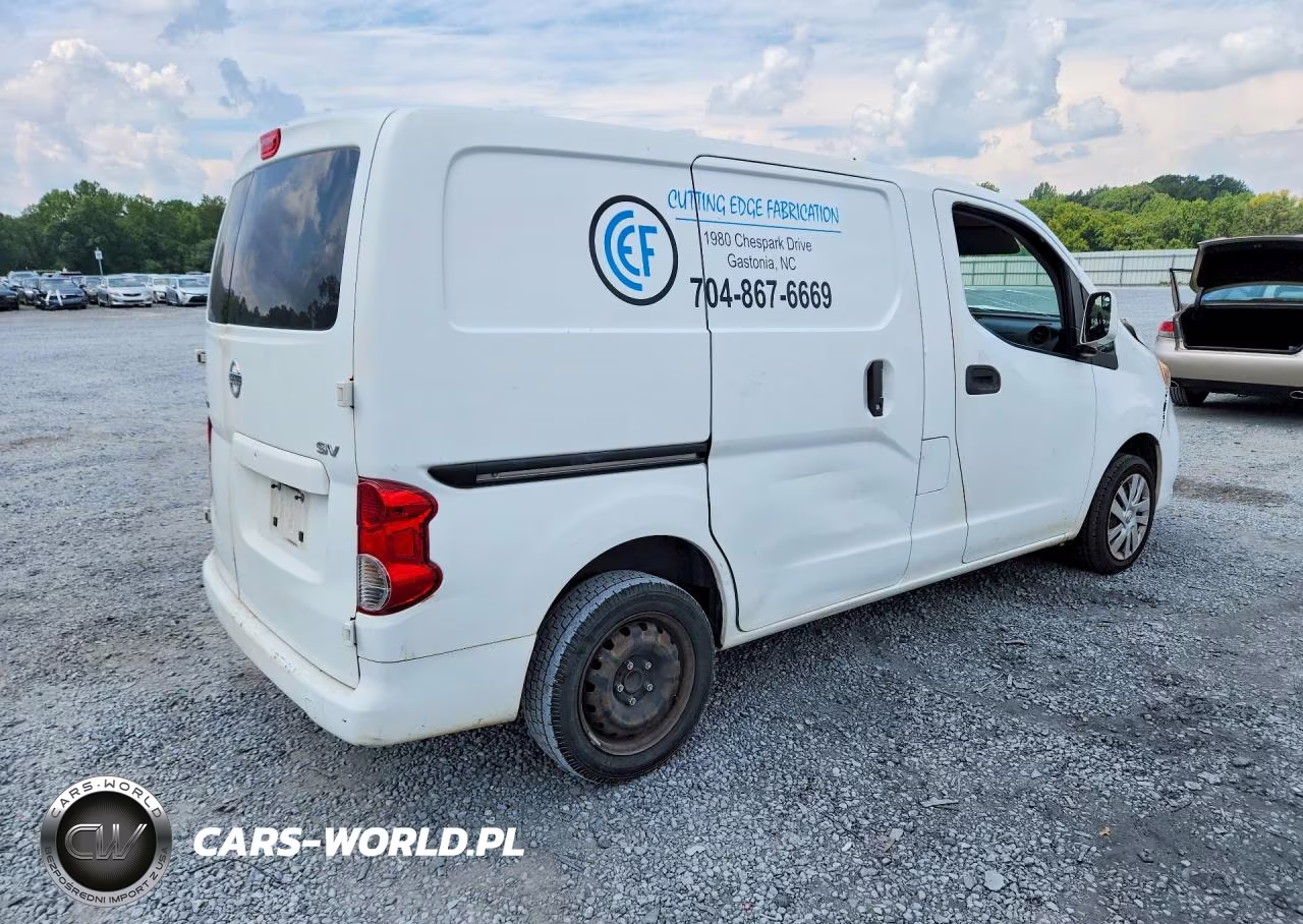2014 Nissan Nv200 Sv Delivery Van VIN:3N6CM0KN7EK692555 - 3
