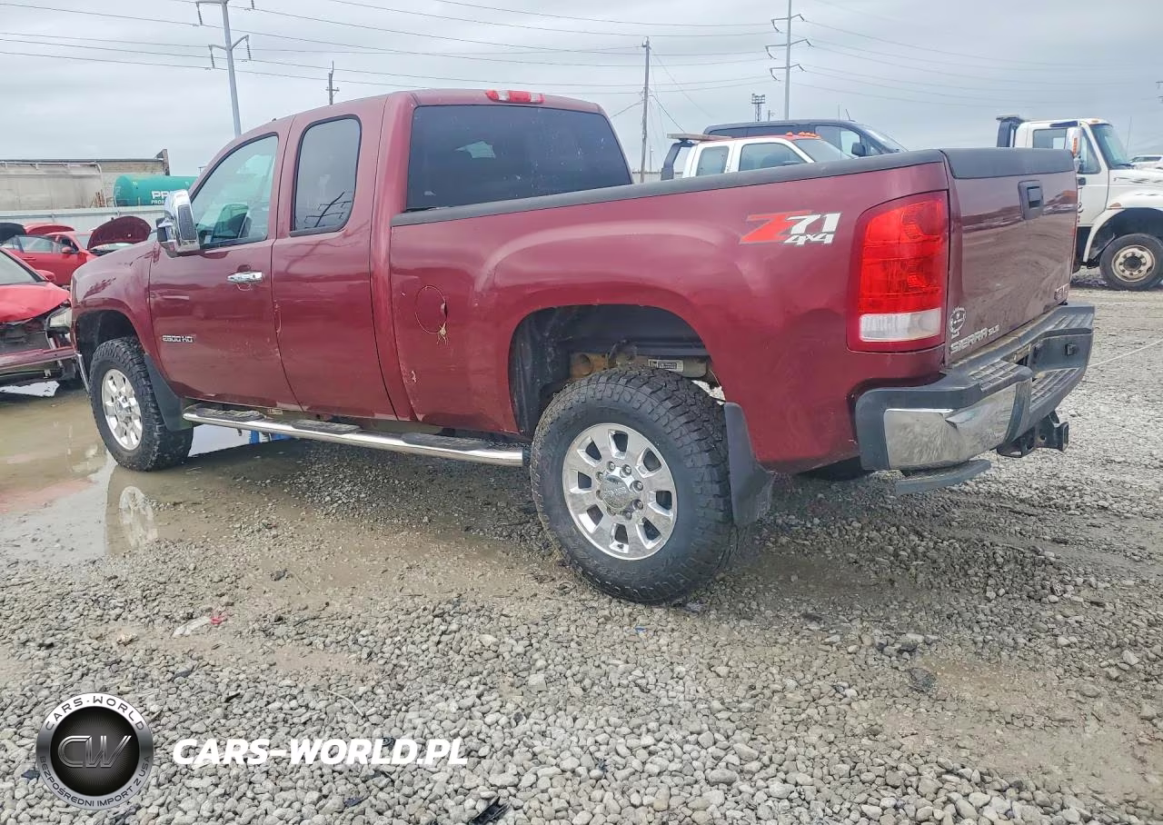 2013 GMC Sierra K2500 Sle VIN:1GT220CG2DZ124459 - 2