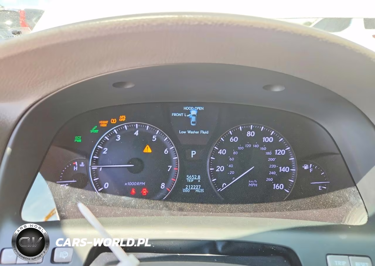 2012 Lexus Ls 460L VIN:JTHGL5EF7C5046656 - 9