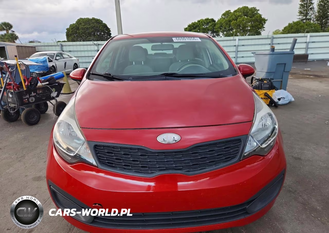 2014 Kia Rio Lx VIN:KNADM4A30E6370744 - 5