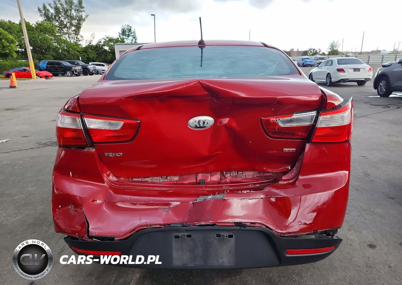2014 Kia Rio Lx VIN:KNADM4A30E6370744 - 6