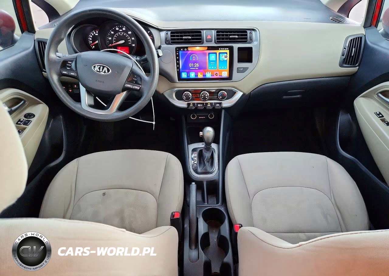 2014 Kia Rio Lx VIN:KNADM4A30E6370744 - 8