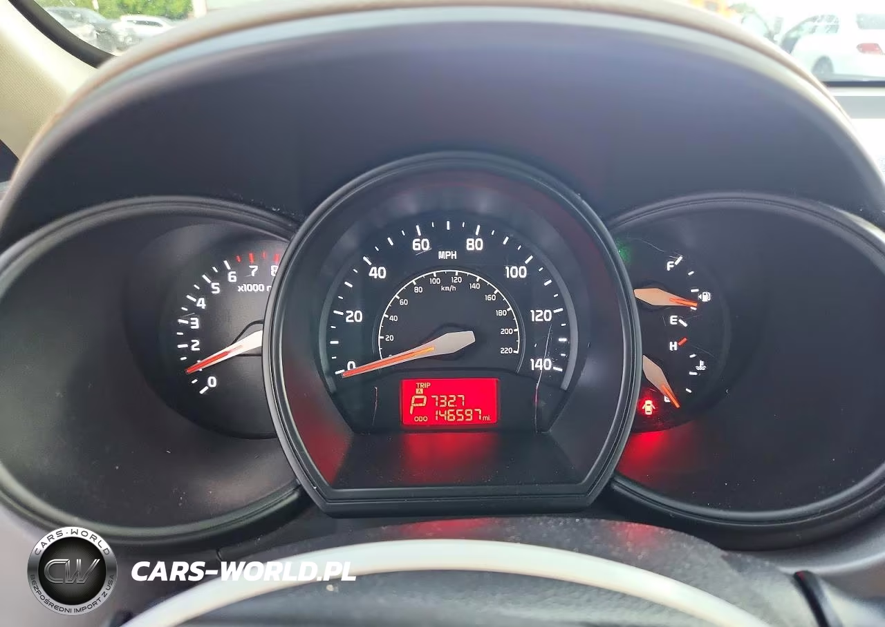 2014 Kia Rio Lx VIN:KNADM4A30E6370744 - 9