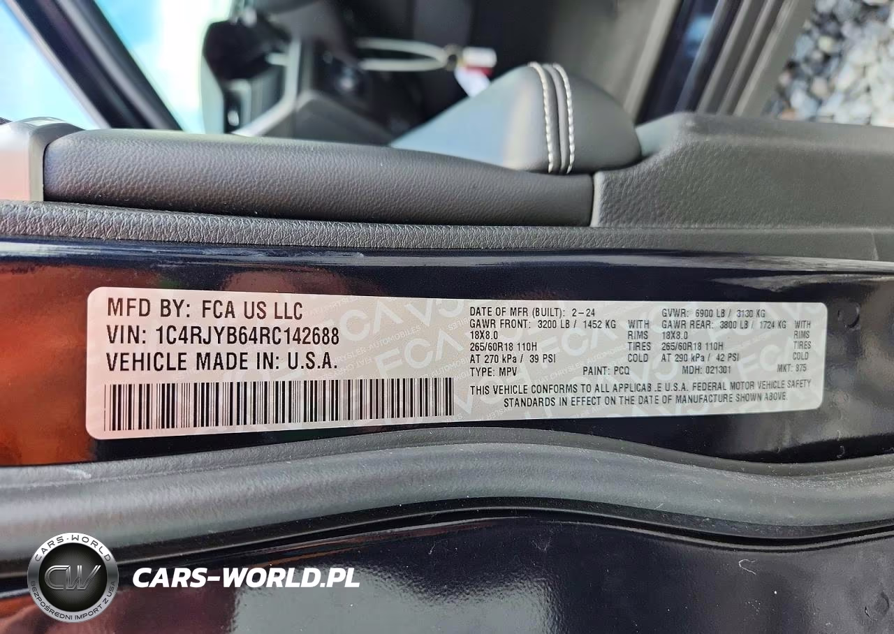 2024 Jeep Grand Cherokee Limited 4Xe VIN:1C4RJYB64RC142688 - 14