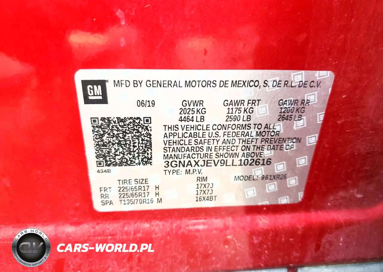 2020 Chevrolet Equinox Lt VIN:3GNAXJEV9LL102616 - 14