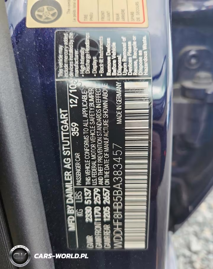 2011 Mercedes-Benz E 350 4Matic VIN:WDDHF8HB5BA383457 - 12
