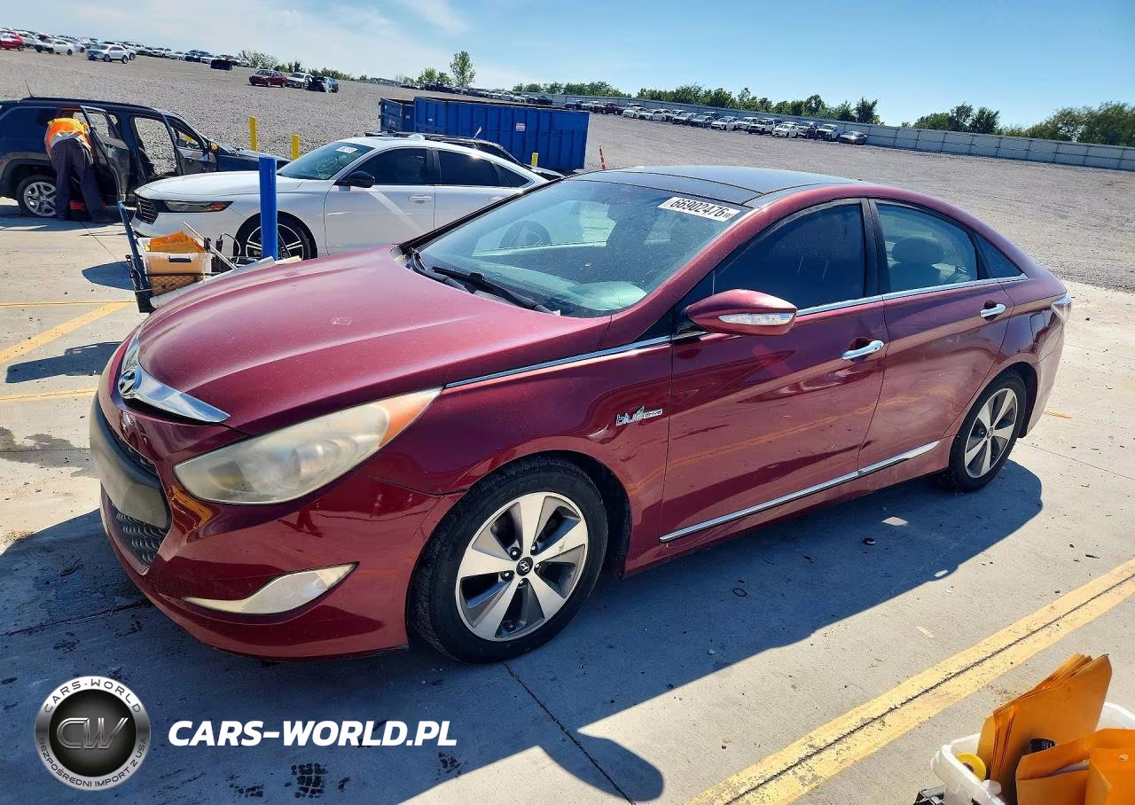 2012 Hyundai Sonata Hybrid VIN:KMHEC4A42CA038572 - 2