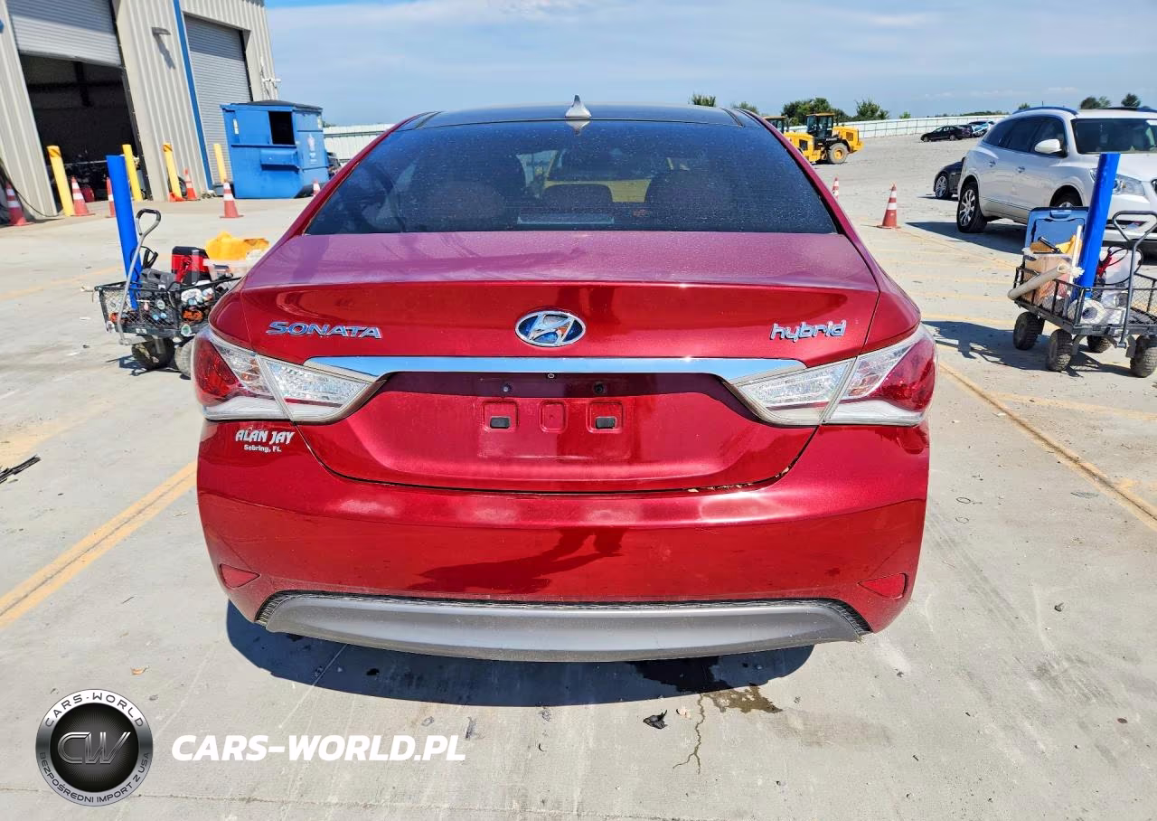 2012 Hyundai Sonata Hybrid VIN:KMHEC4A42CA038572 - 7