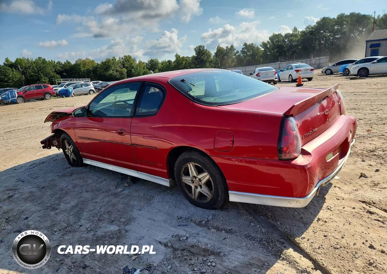 2003 Chev Monte Carlo VIN:2G1WX12K239384697 - 2
