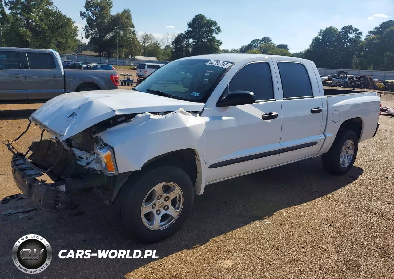 2005 Dodge Dakota Quad Slt VIN:1D7HE48K15S244940 - 1