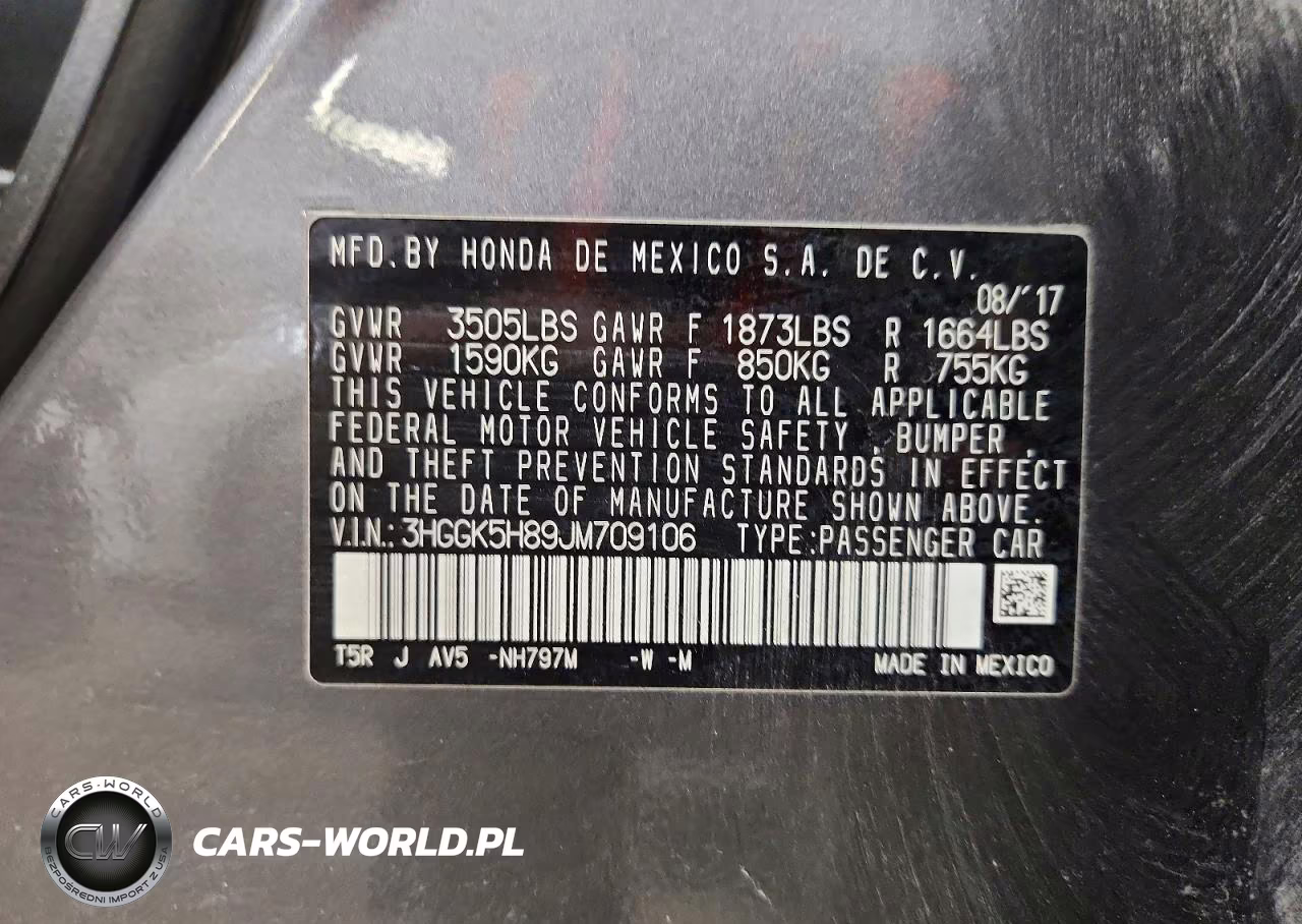 2018 Honda Fit Ex VIN:3HGGK5H89JM709106 - 13