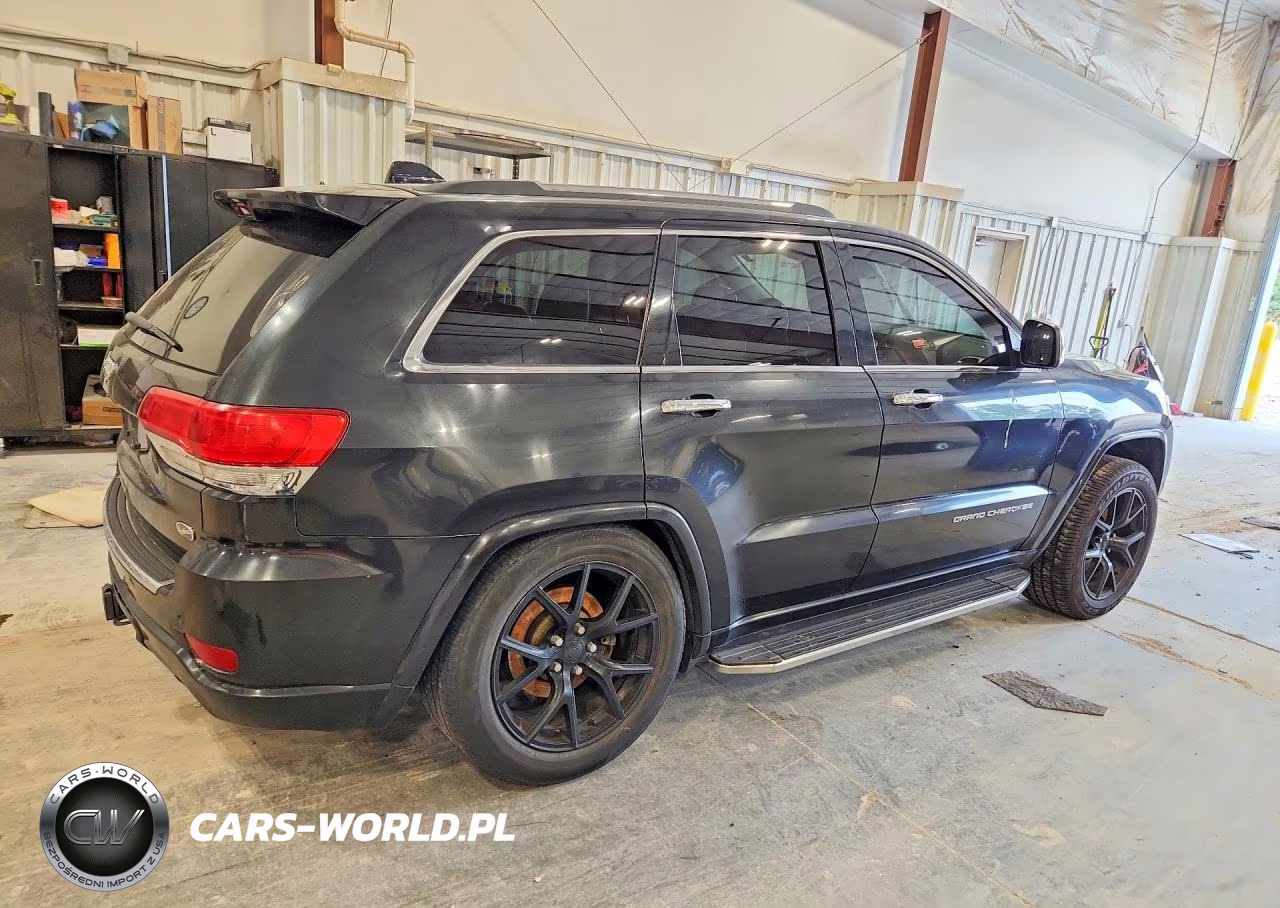 2014 Jeep Grand Cherokee Overland VIN:1C4RJFCT7EC105590 - 3