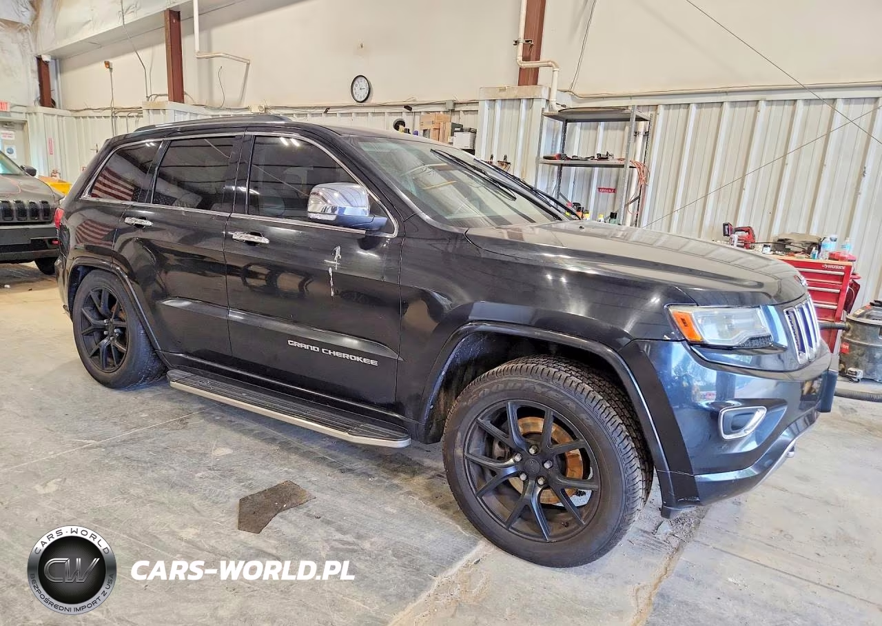 2014 Jeep Grand Cherokee Overland VIN:1C4RJFCT7EC105590 - 4