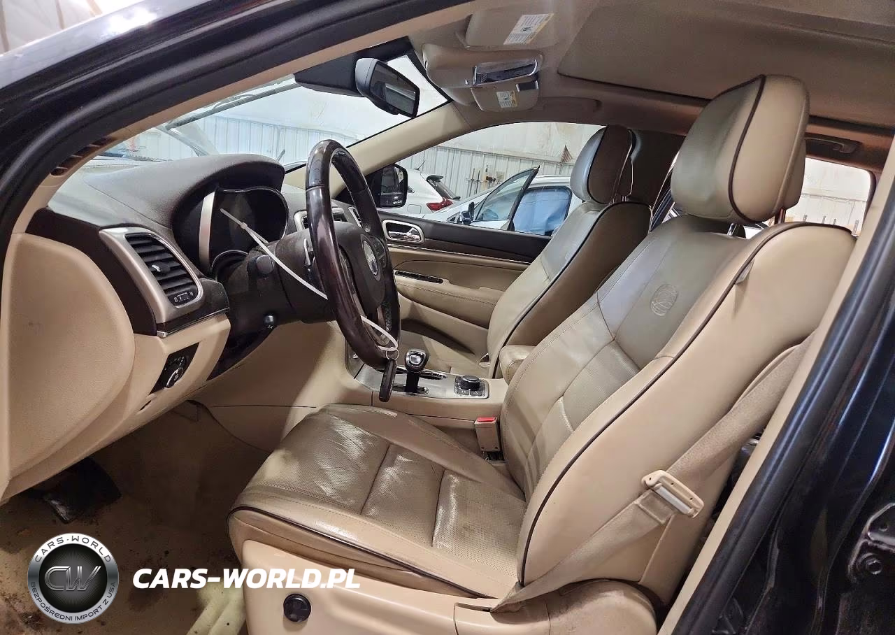 2014 Jeep Grand Cherokee Overland VIN:1C4RJFCT7EC105590 - 7