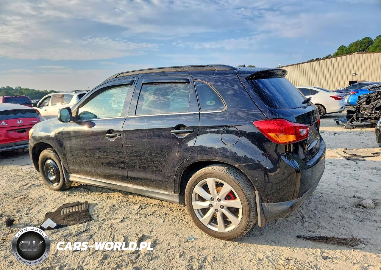 2014 Mitsubishi Outlander Sport Se VIN:4A4AR4AU4EE016840 - 2
