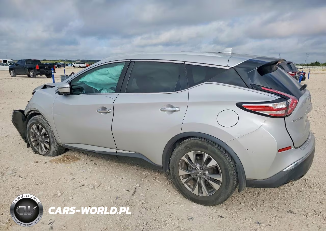 2017 Nissan Murano Sl VIN:5N1AZ2MG0HN166218 - 2
