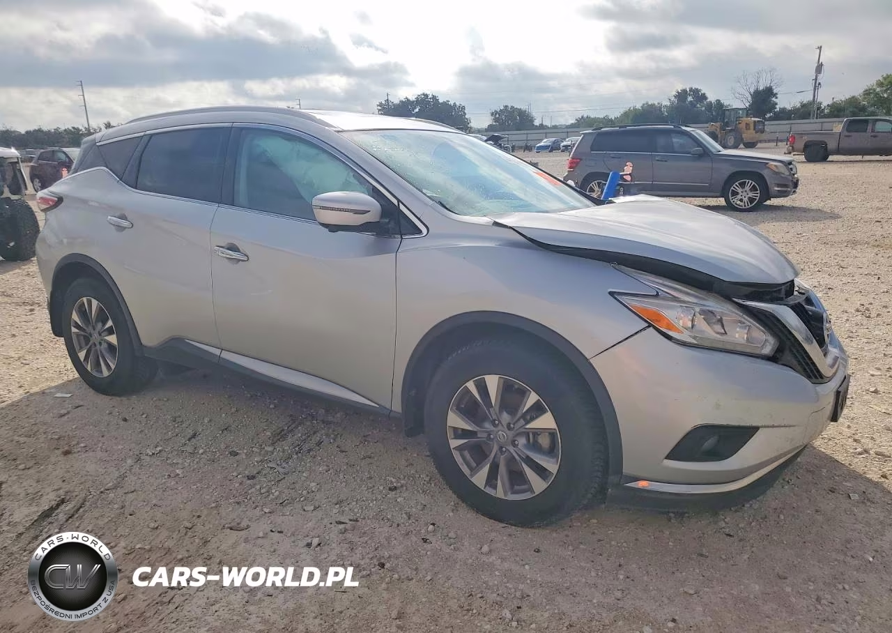 2017 Nissan Murano Sl VIN:5N1AZ2MG0HN166218 - 4