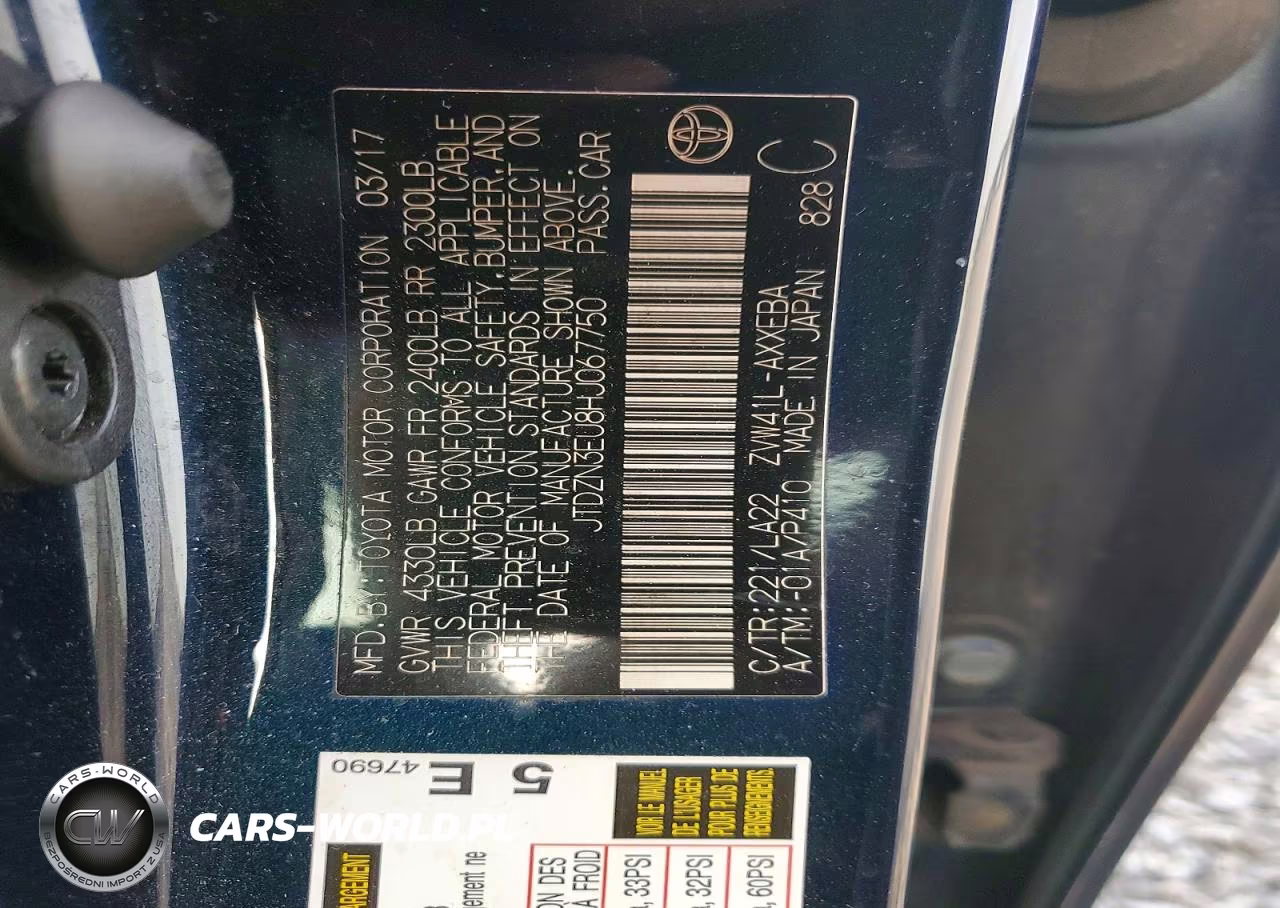 2017 Toyota Prius V Five VIN:JTDZN3EU8HJ067750 - 12