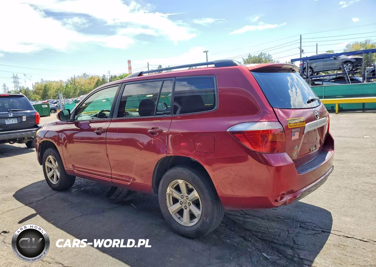 2009 Toyota Highlander Base VIN:JTEDA41A992001805 - 2