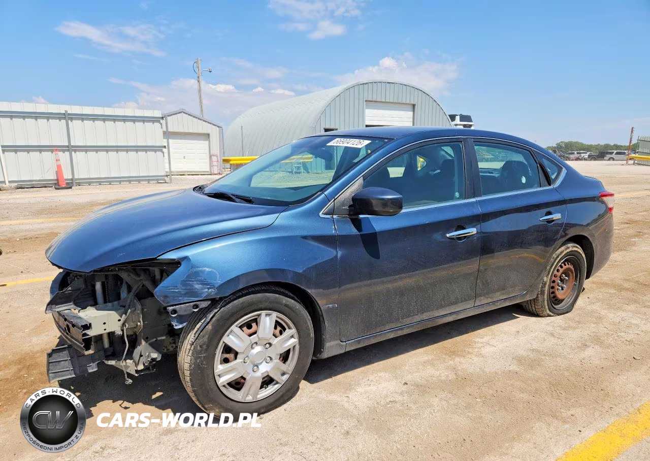 2013 Nissan Sentra S VIN:3N1AB7AP1DL608625 - 1