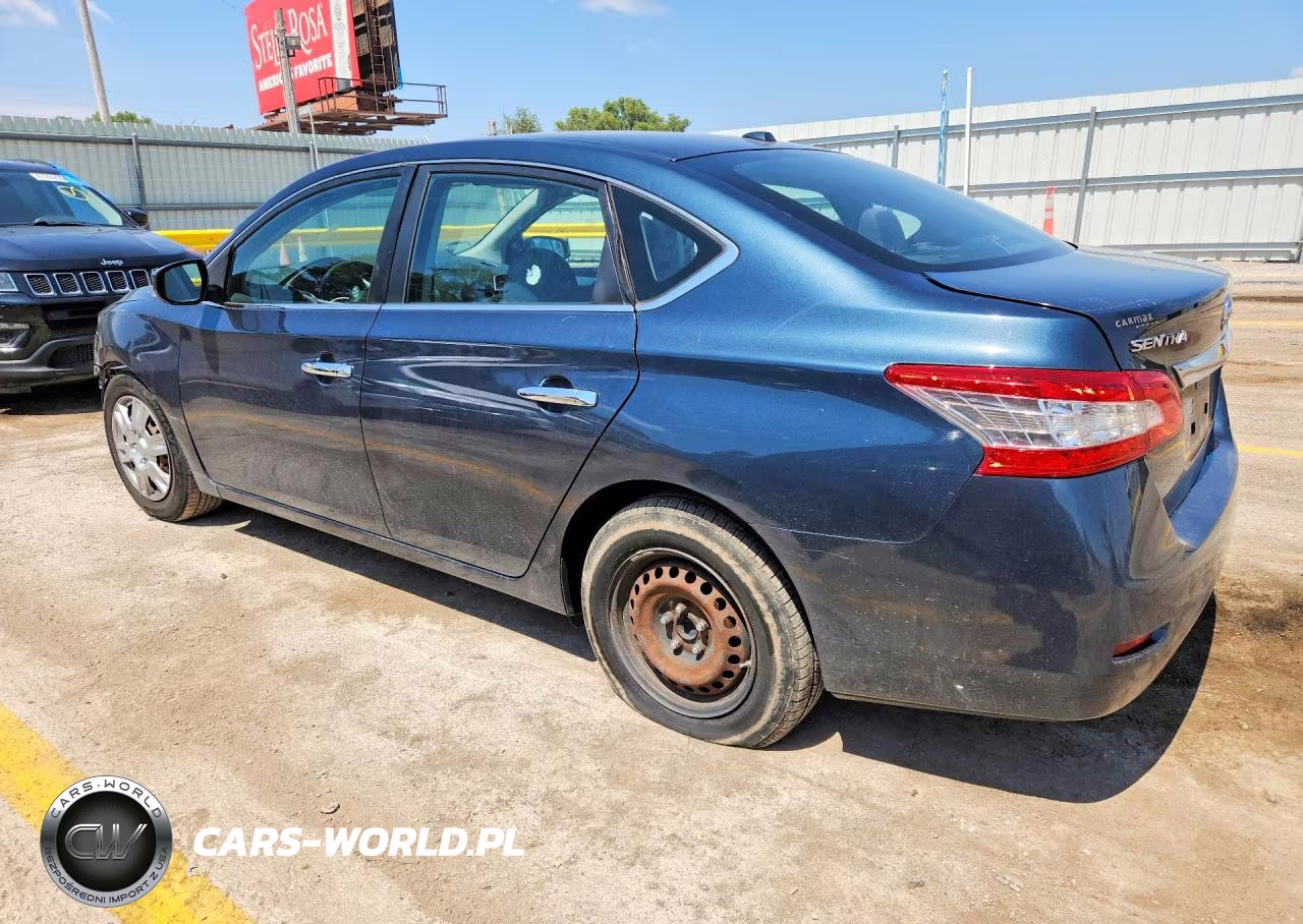 2013 Nissan Sentra S VIN:3N1AB7AP1DL608625 - 2