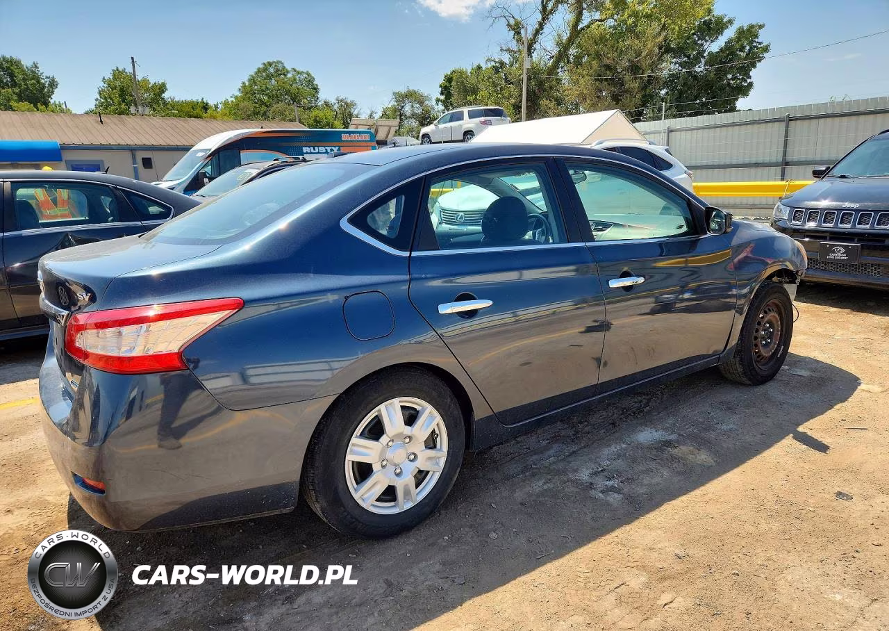2013 Nissan Sentra S VIN:3N1AB7AP1DL608625 - 3