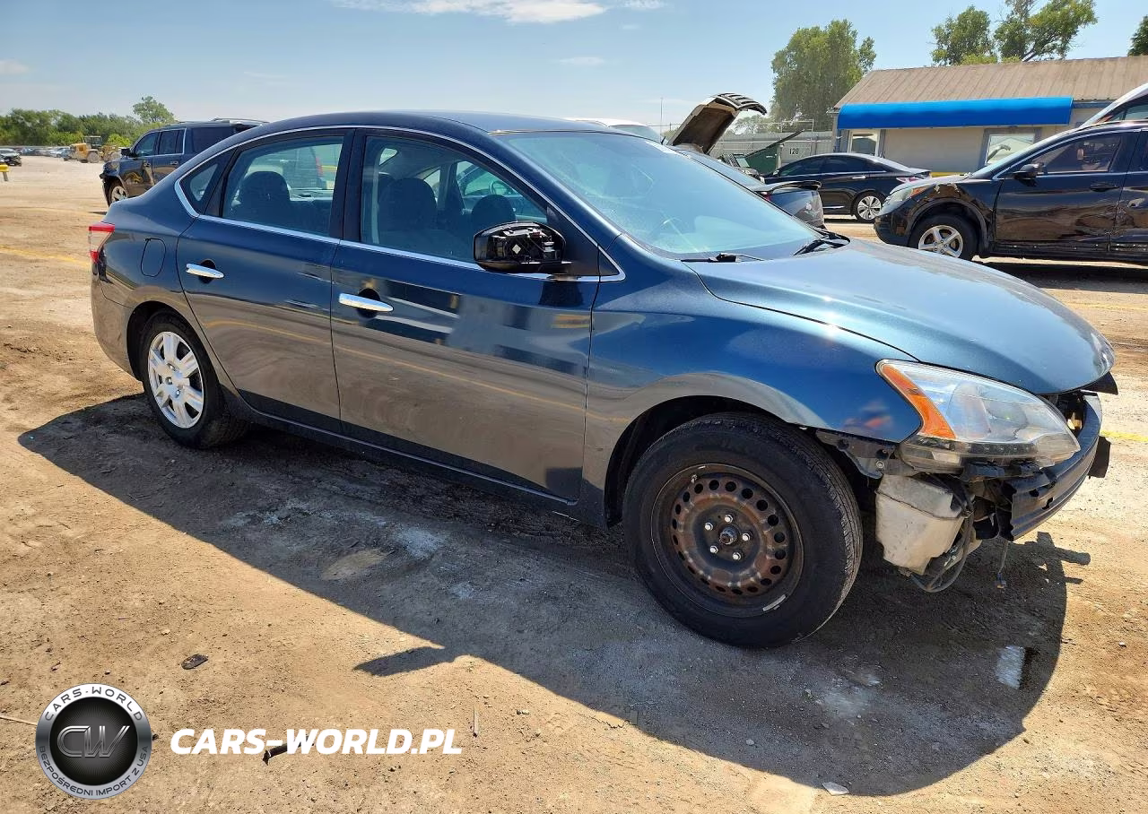 2013 Nissan Sentra S VIN:3N1AB7AP1DL608625 - 4