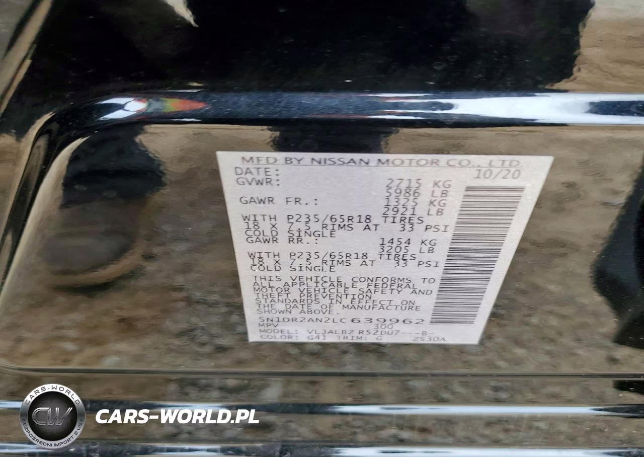 2020 Nissan Pathfinder S VIN:5N1DR2AN2LC639962 - 12