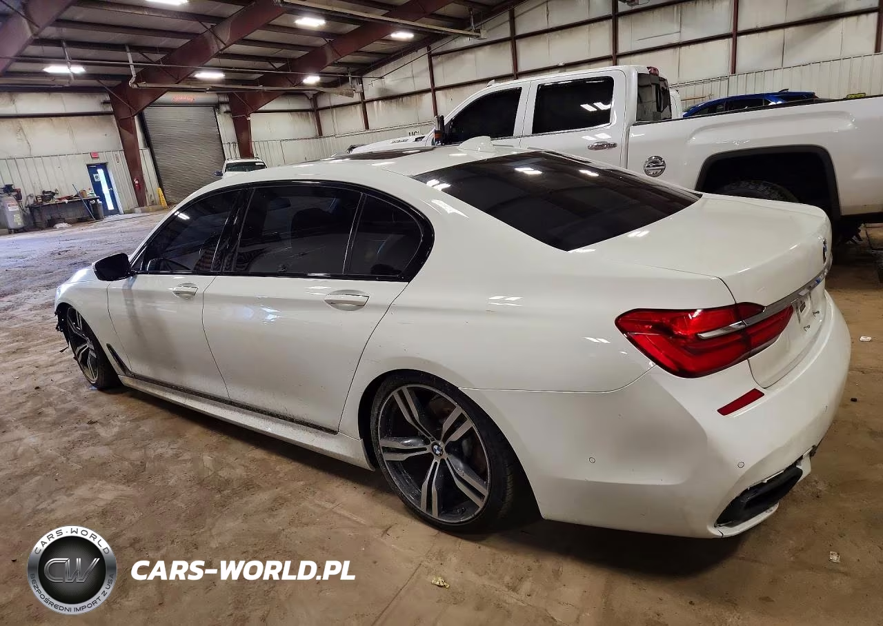 2017 BMW 740 I VIN:WBA7E2C39HG740616 - 2
