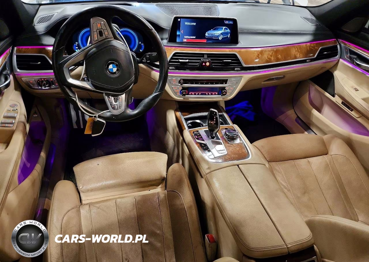 2017 BMW 740 I VIN:WBA7E2C39HG740616 - 8