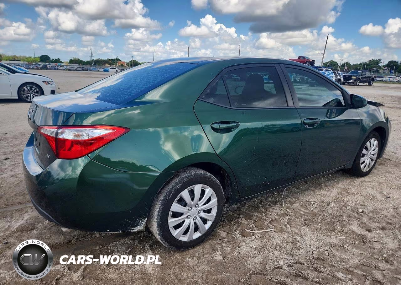 2016 Toyota Corolla Le VIN:2T1BURHE7GC583880 - 3