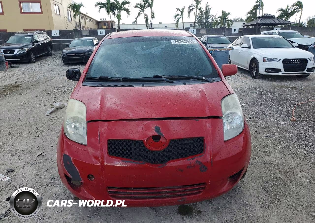 2009 Toyota Yaris Base VIN:JTDJT903895225924 - 5