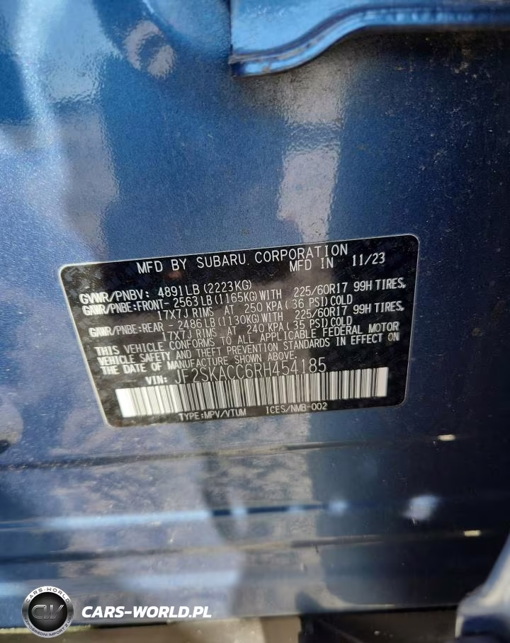 2024 Subaru Forester Premium VIN:JF2SKACC6RH454185 - 12