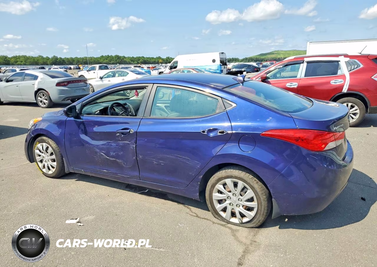 2013 Hyundai Elantra Gls VIN:5NPDH4AE2DH193286 - 2