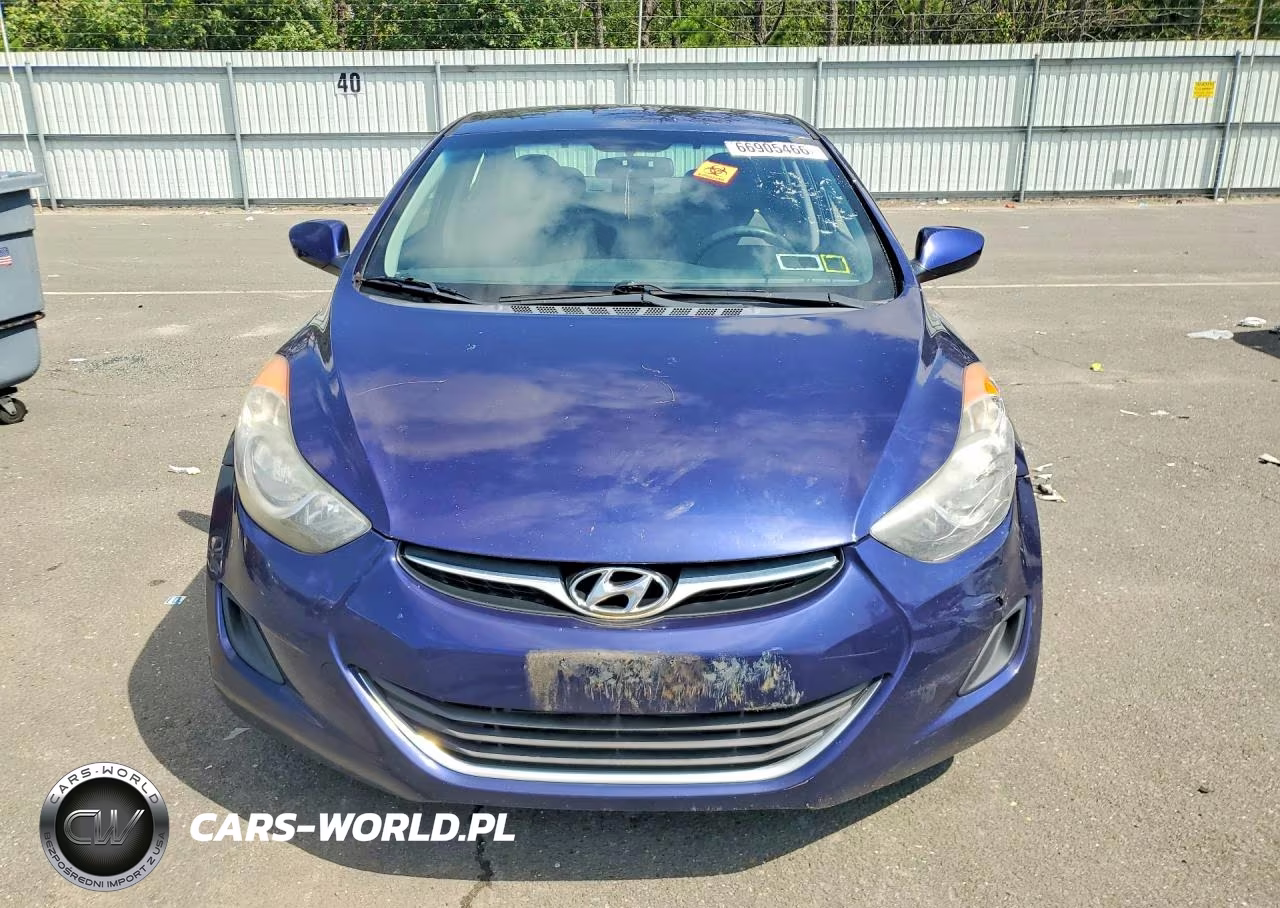 2013 Hyundai Elantra Gls VIN:5NPDH4AE2DH193286 - 5