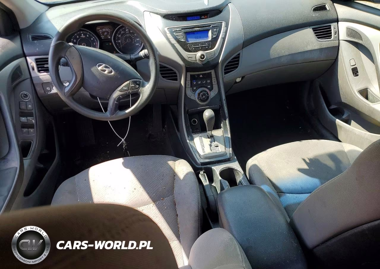 2013 Hyundai Elantra Gls VIN:5NPDH4AE2DH193286 - 8
