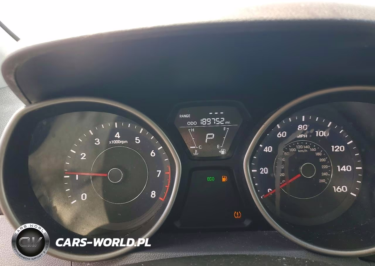 2013 Hyundai Elantra Gls VIN:5NPDH4AE2DH193286 - 9