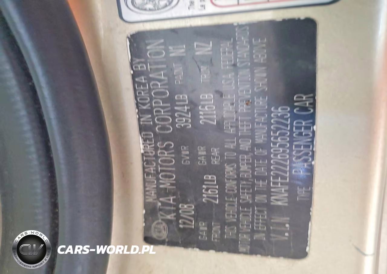 2009 Kia Spectra Lx VIN:KNAFE222695652236 - 12