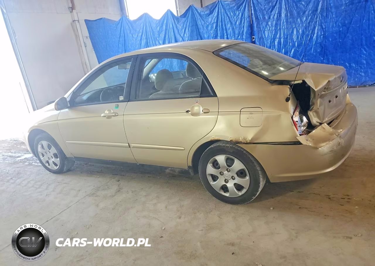 2009 Kia Spectra Lx VIN:KNAFE222695652236 - 2