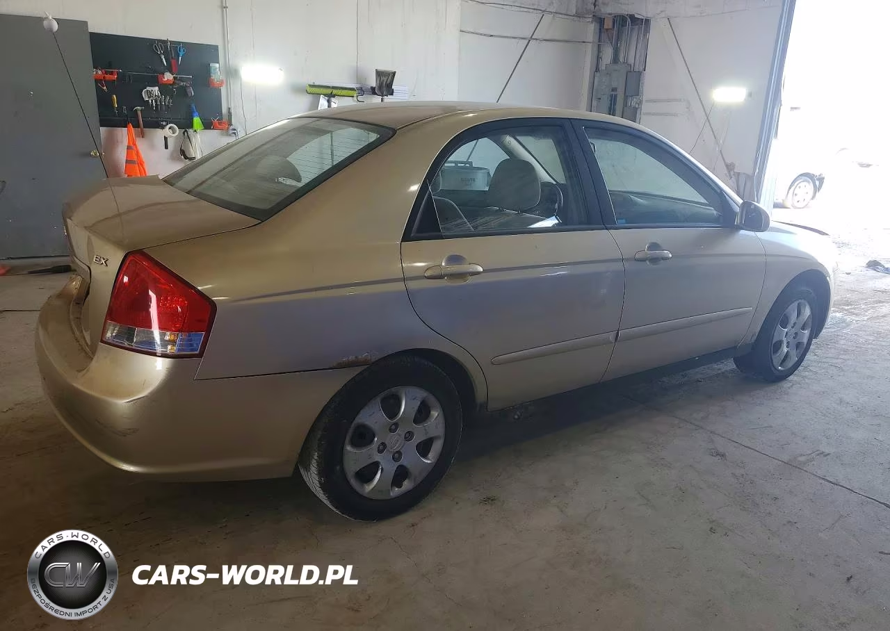 2009 Kia Spectra Lx VIN:KNAFE222695652236 - 3