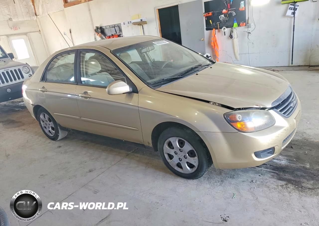 2009 Kia Spectra Lx VIN:KNAFE222695652236 - 4