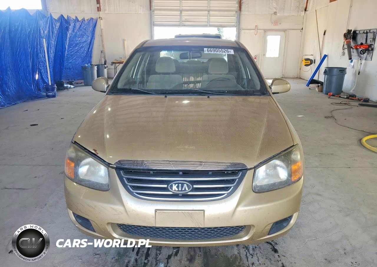 2009 Kia Spectra Lx VIN:KNAFE222695652236 - 5