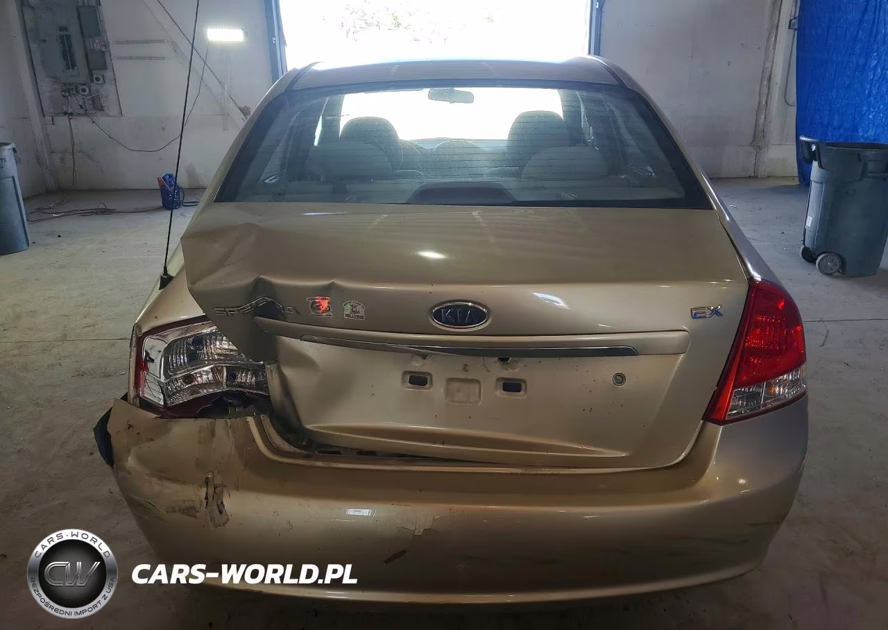 2009 Kia Spectra Lx VIN:KNAFE222695652236 - 6