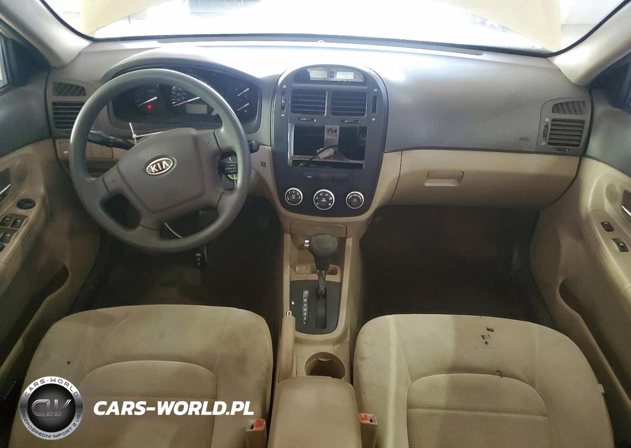 2009 Kia Spectra Lx VIN:KNAFE222695652236 - 8