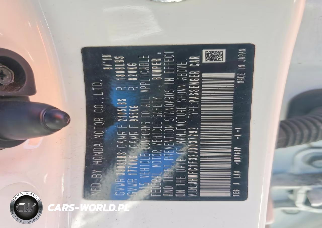 2018 Honda Civic Ex VIN:JHMFC1F32JX037292 - 12