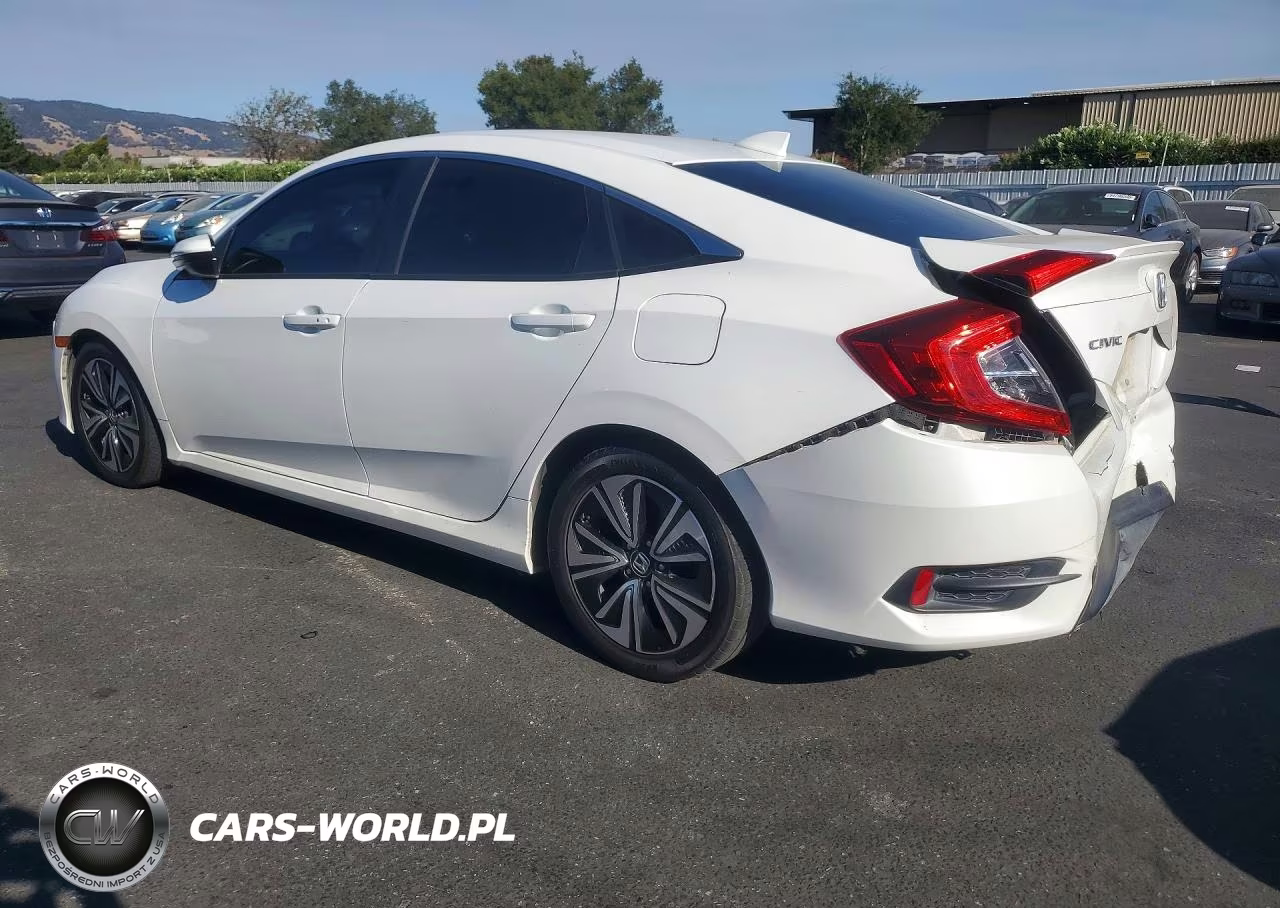 2018 Honda Civic Ex VIN:JHMFC1F32JX037292 - 2