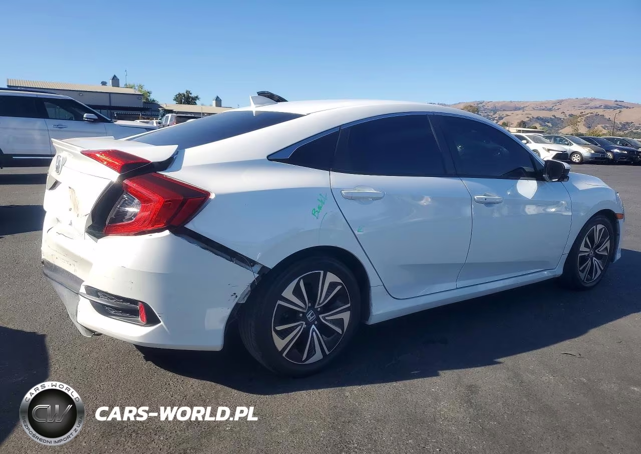 2018 Honda Civic Ex VIN:JHMFC1F32JX037292 - 3
