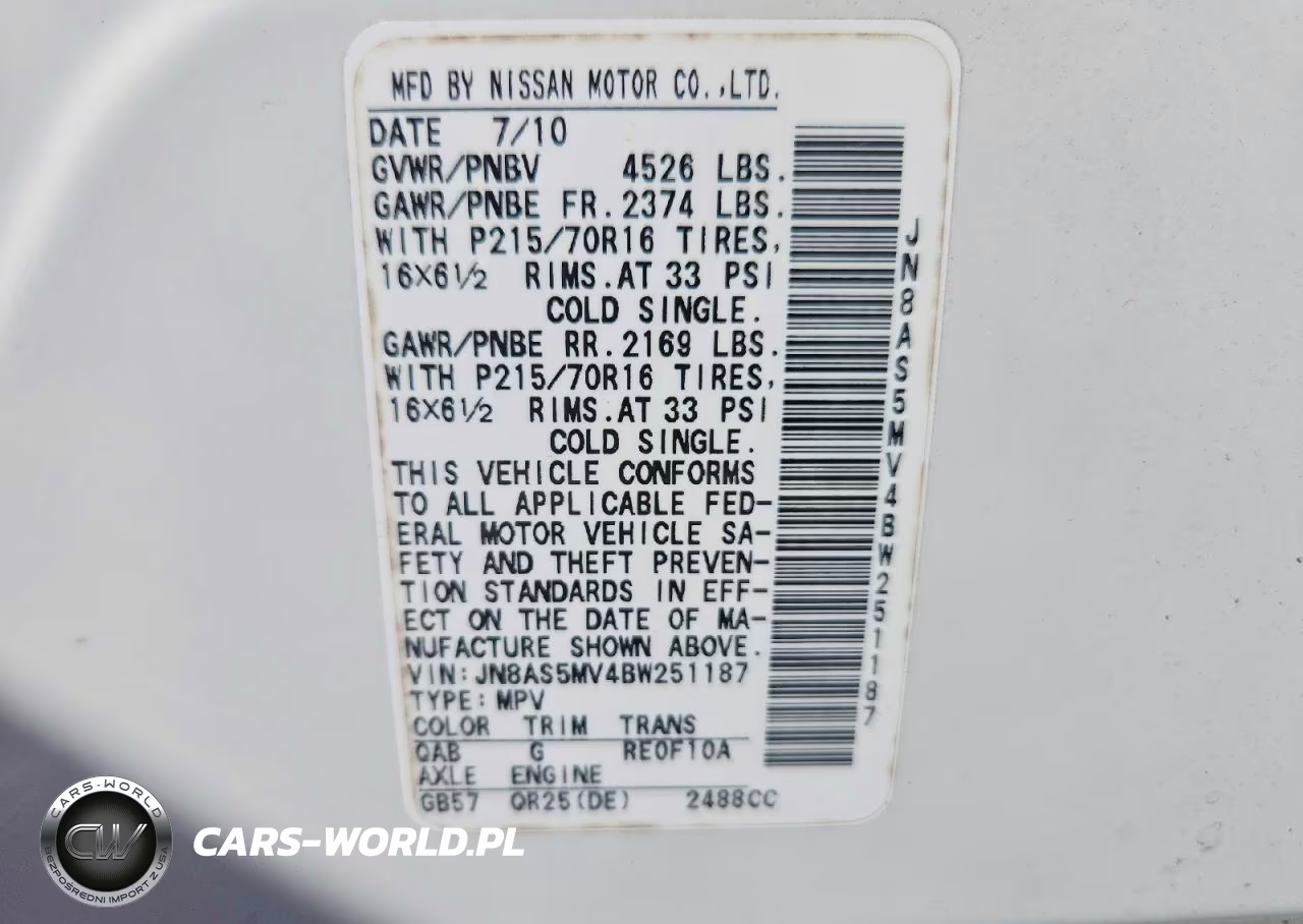 2011 Nissan Rogue S VIN:JN8AS5MV4BW251187 - 14