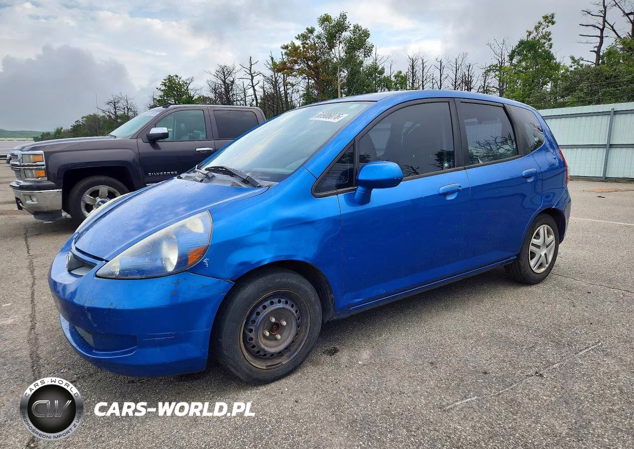 2007 Honda Fit VIN:JHMGD38457S044861 - 1